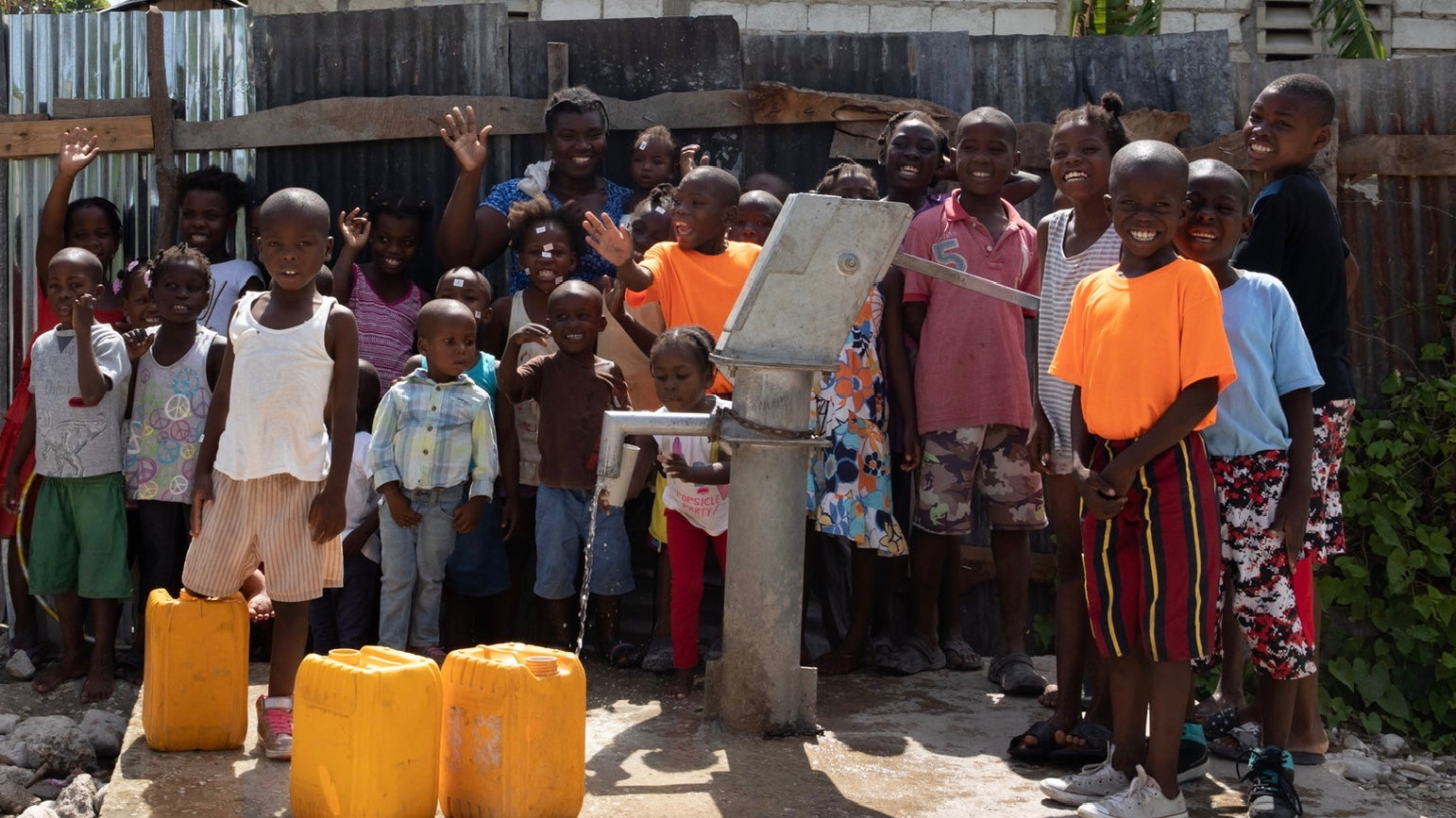 Haiti Orphanage -Well