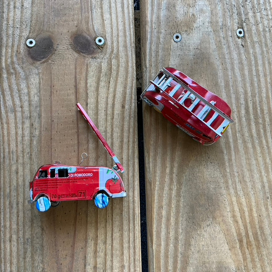 Fire Truck- Tin Can Model