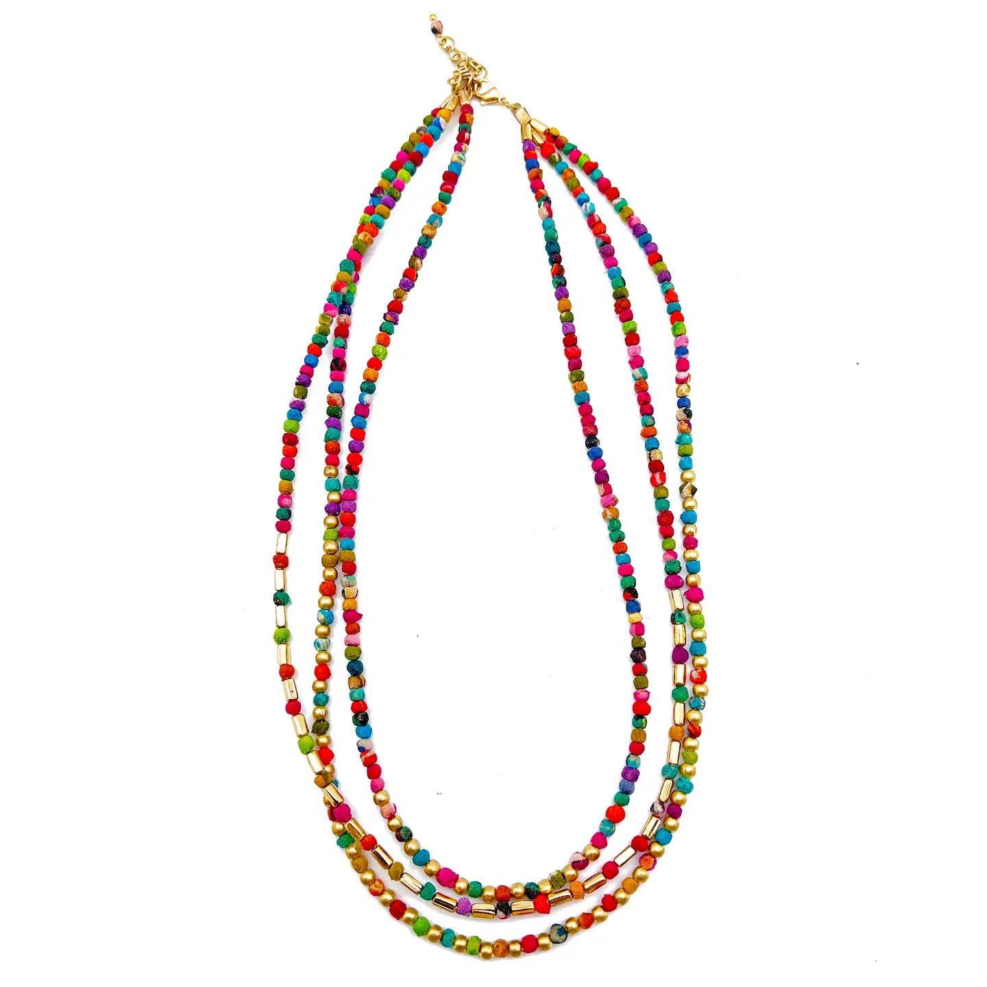 Beads Kantha Handcrafted Necklace