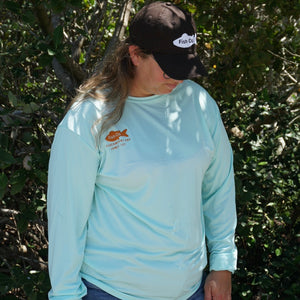 Mint Fishing Shirt - A4 Cooling Performance Long Sleeve
