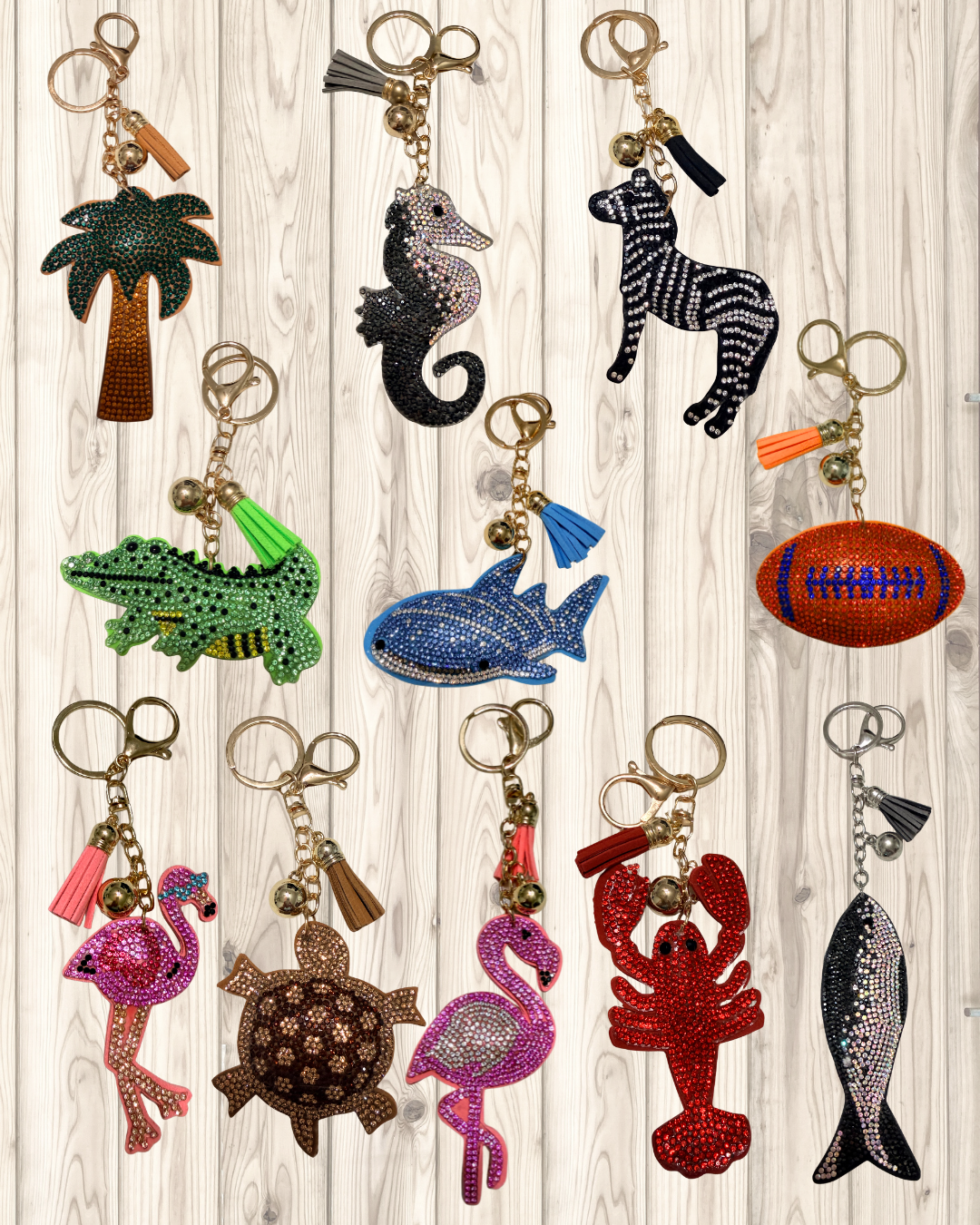 Sparkling Keychains Bag Charms / Keychain