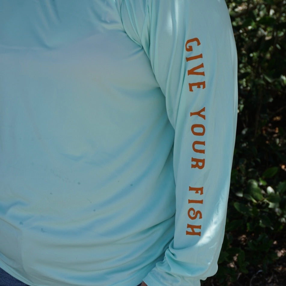 Mint Fishing Shirt - A4 Cooling Performance Long Sleeve