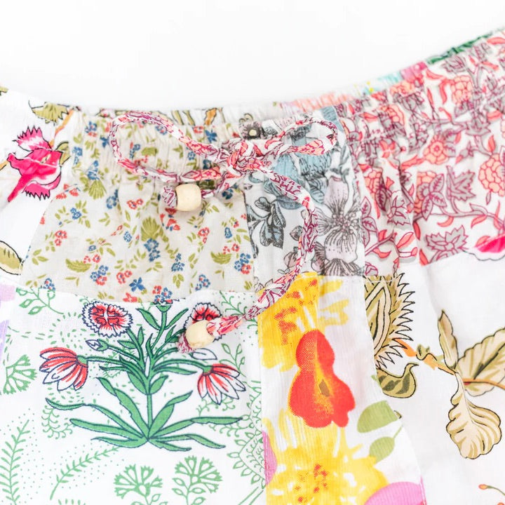 Patches Cotton Shorts