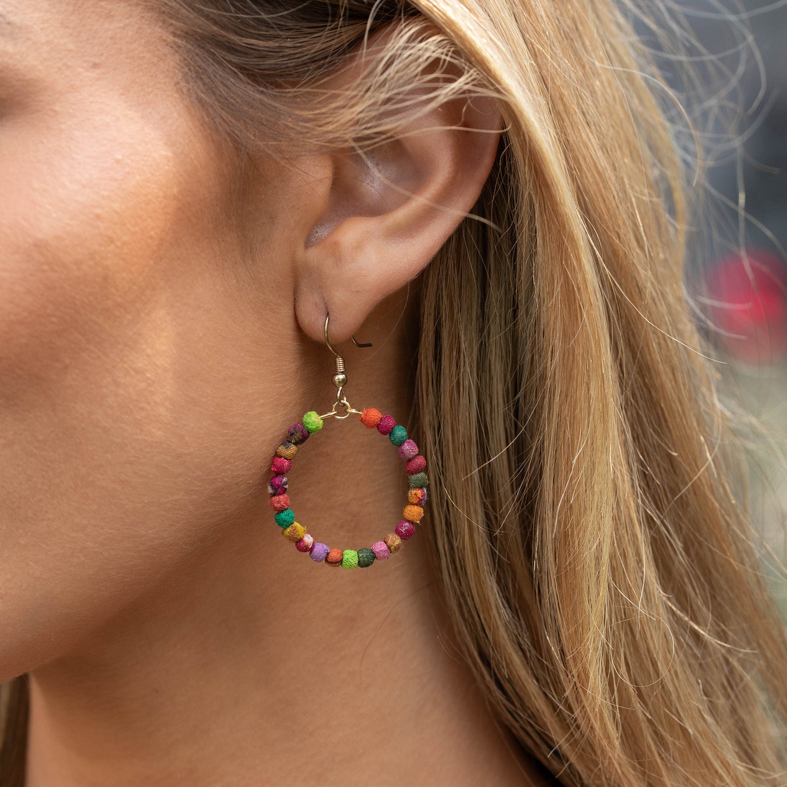 Aasha Small Hoop Earrings