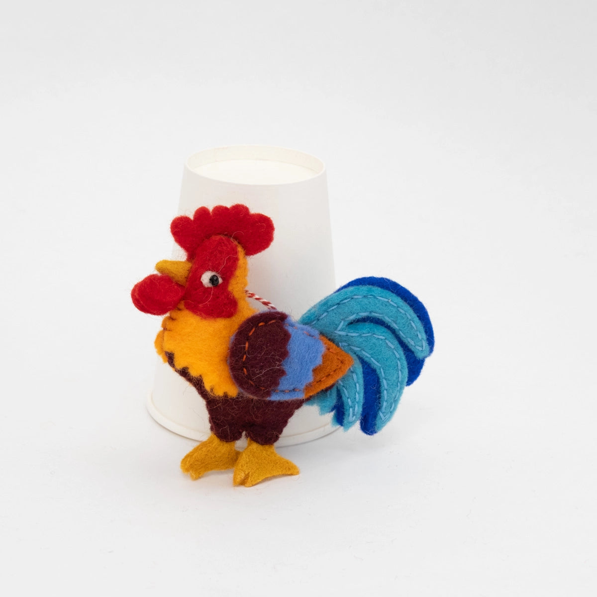 Ornament - Rooster with Big Tail