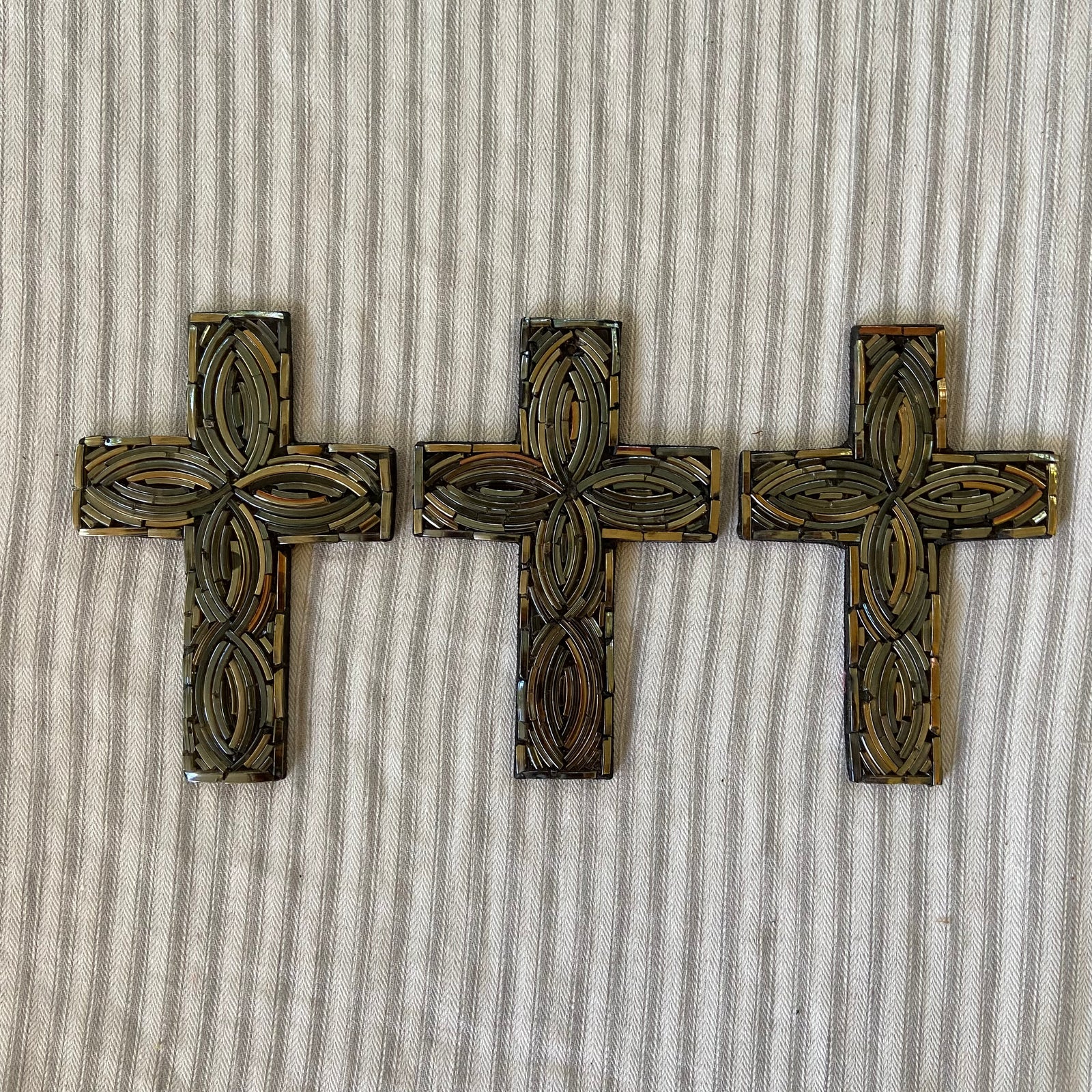 Recycled Glass Cross