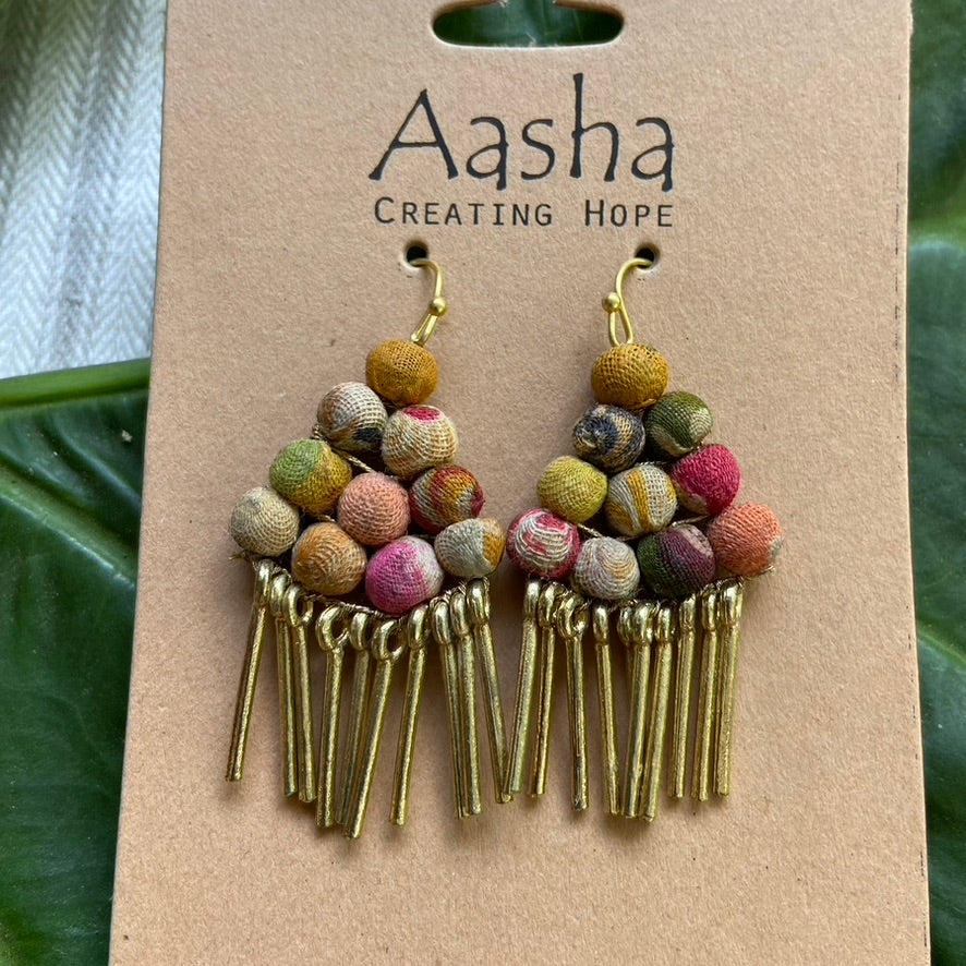 Kantha Aasha Earrings