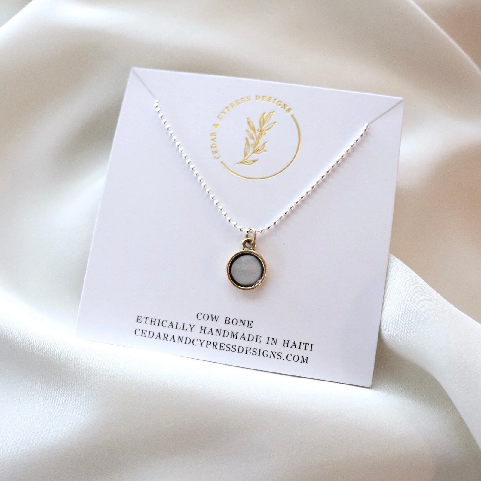 Angie Necklace Two Tone