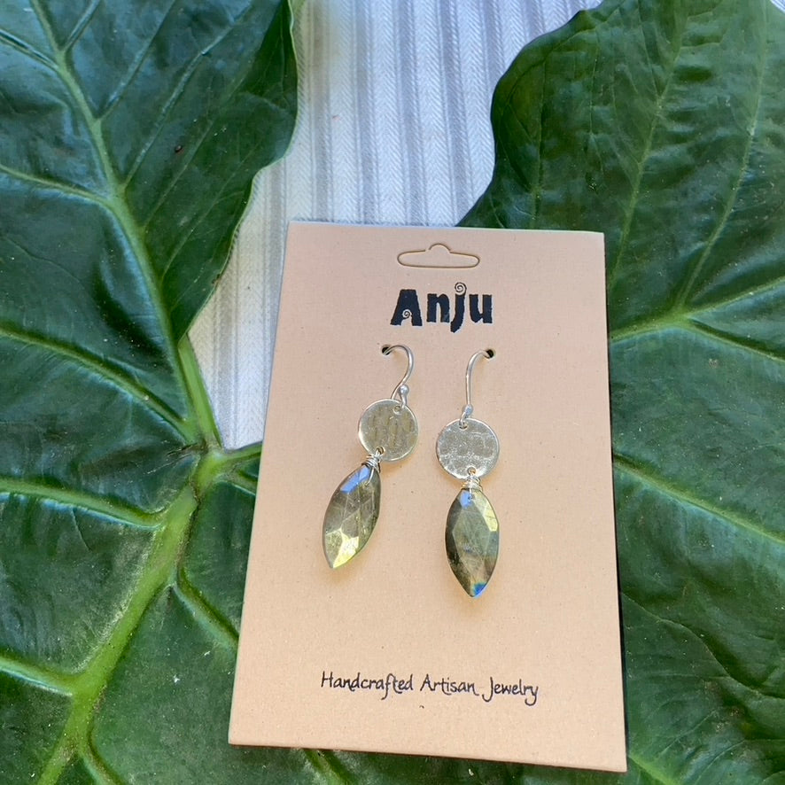Labradorite Akriti Earrings