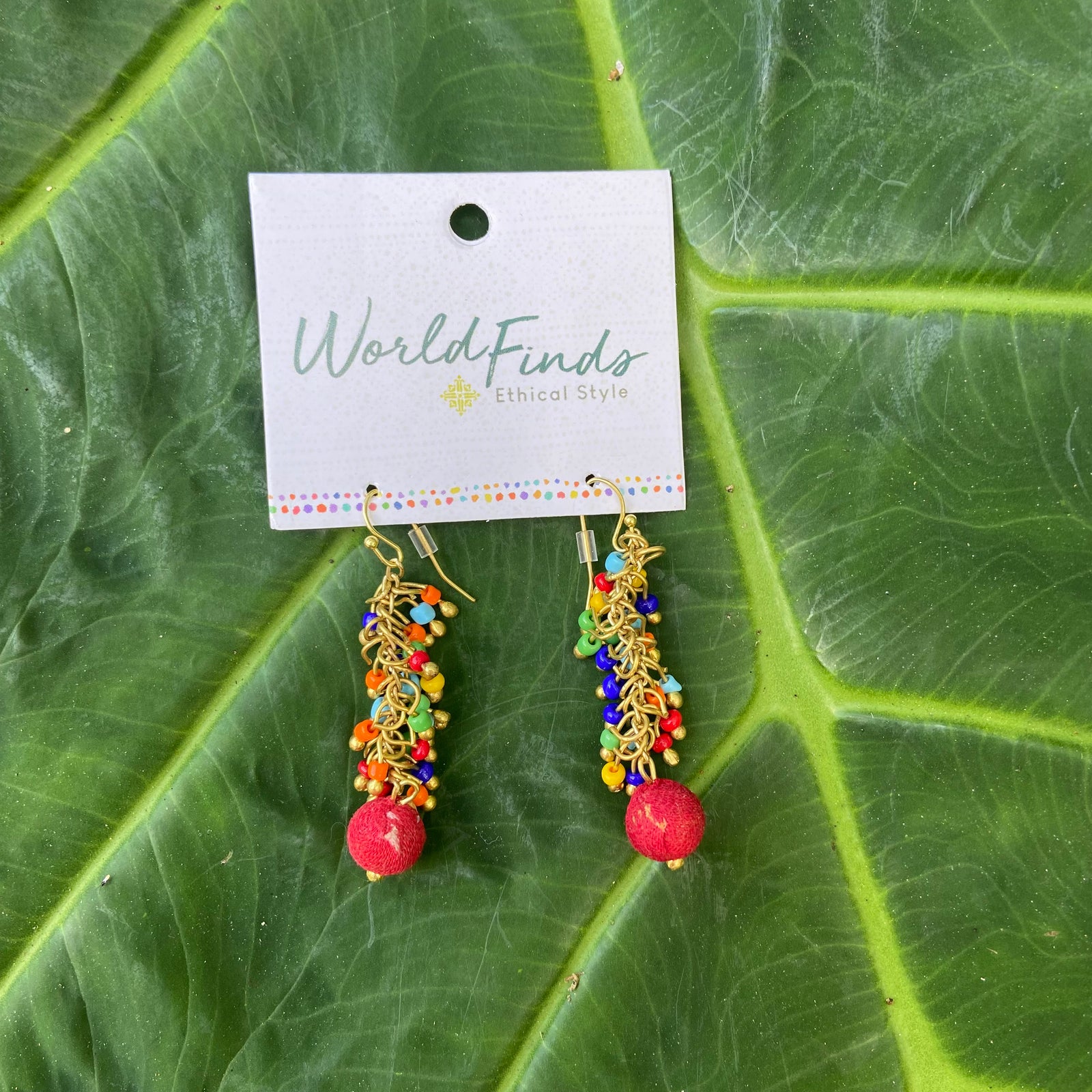 Confetti Kantha Drops