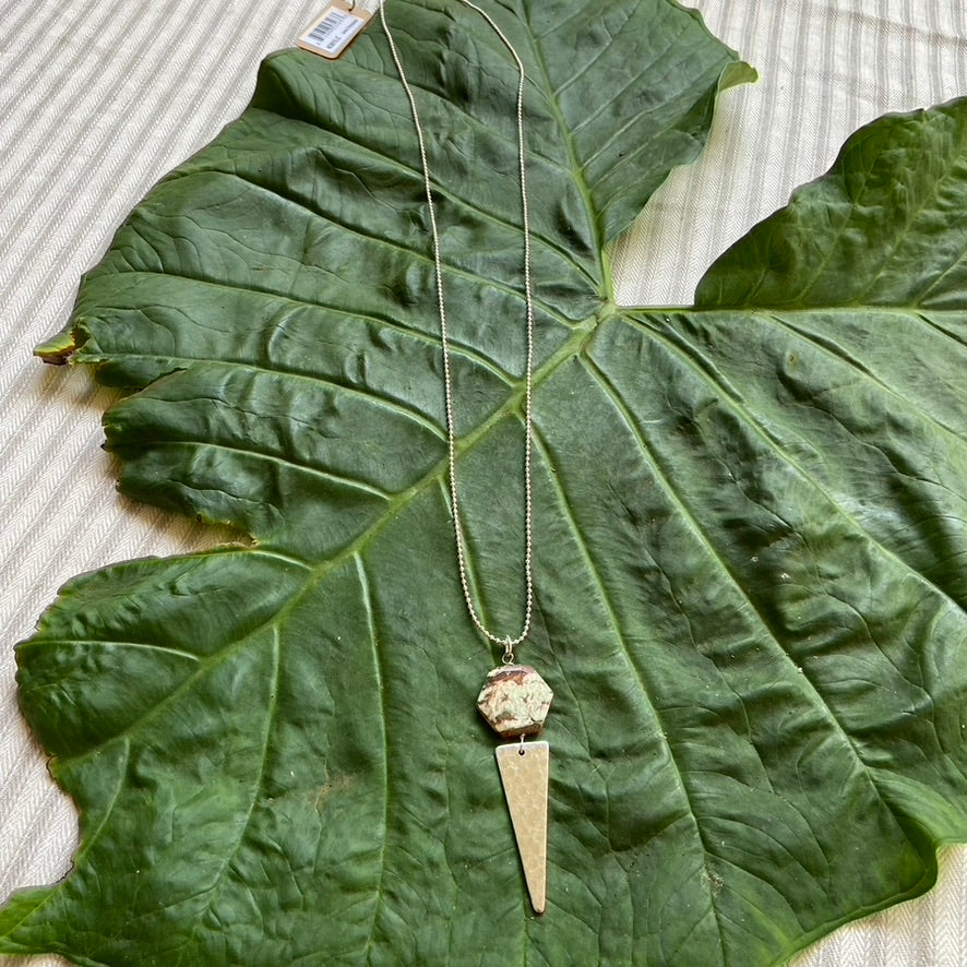 Lemon Chrysoprase Necklace