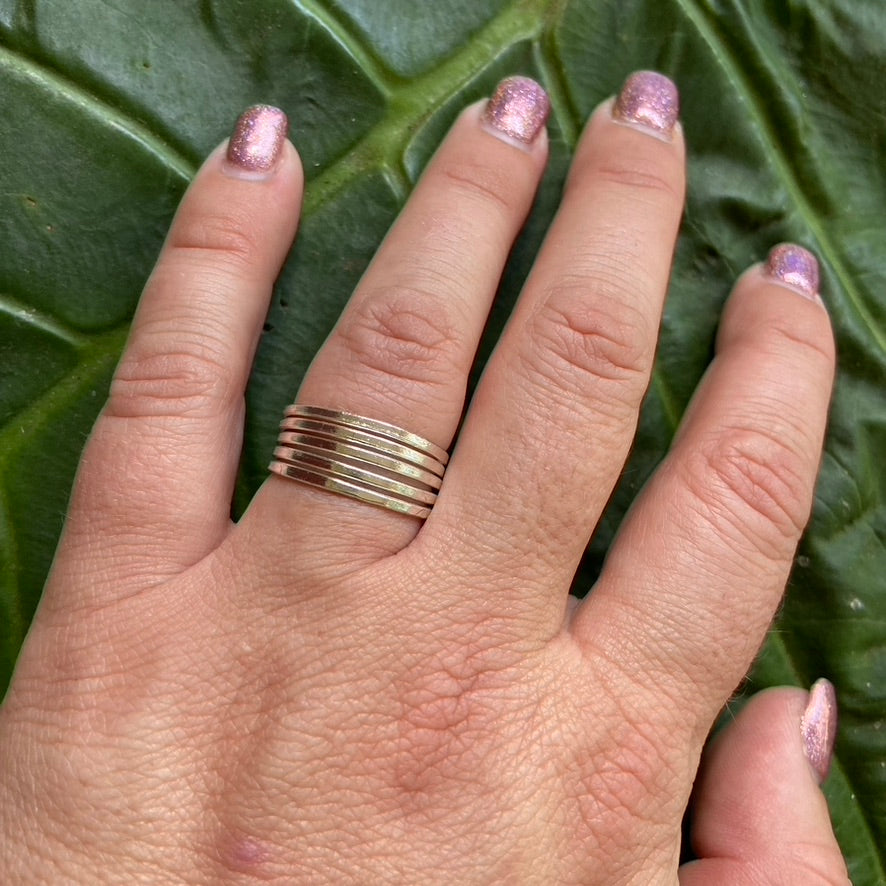 Stack Ring- Sliver