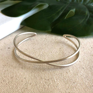 Infinity Cuff - Sliver and Gold