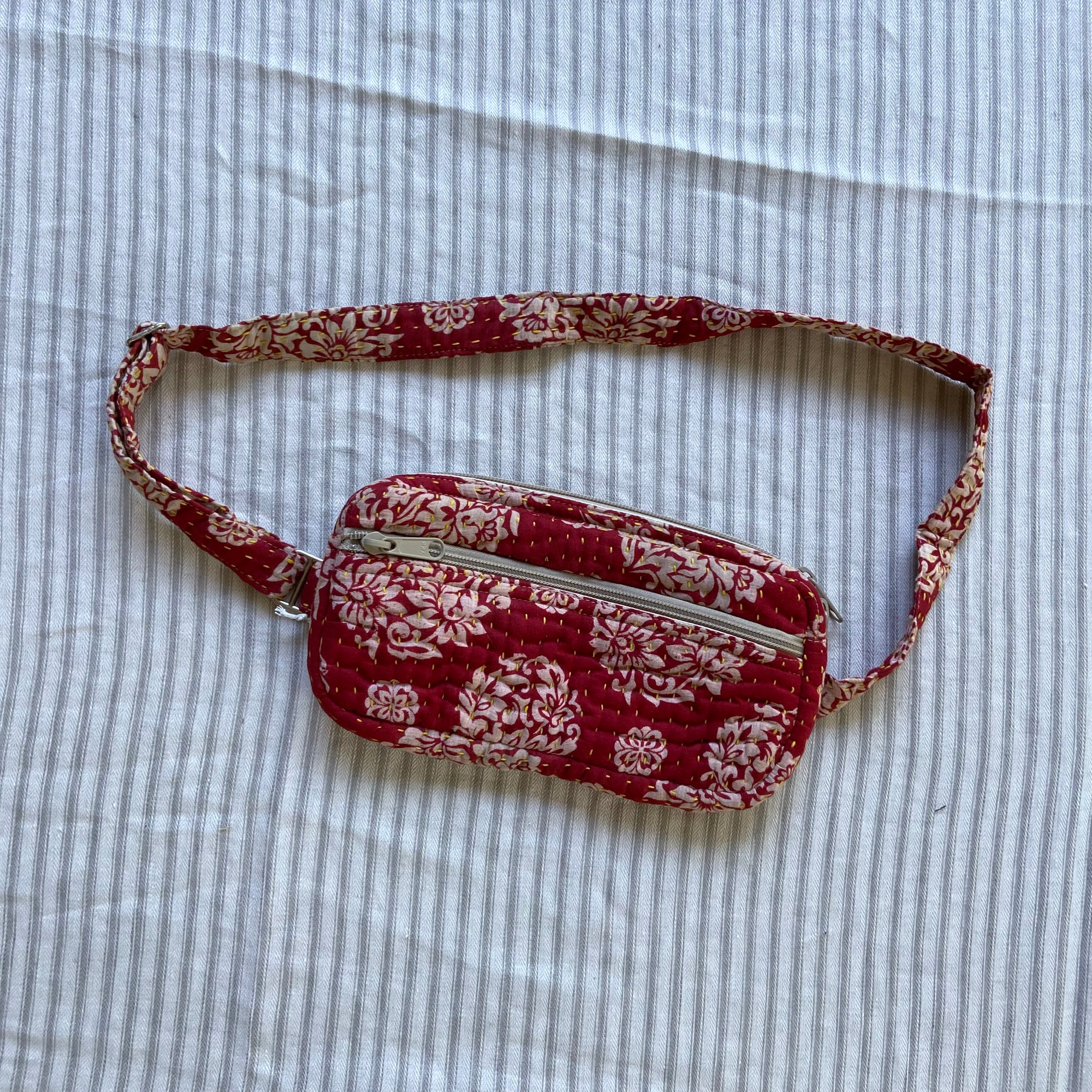 Kantha Linear Sling Bag