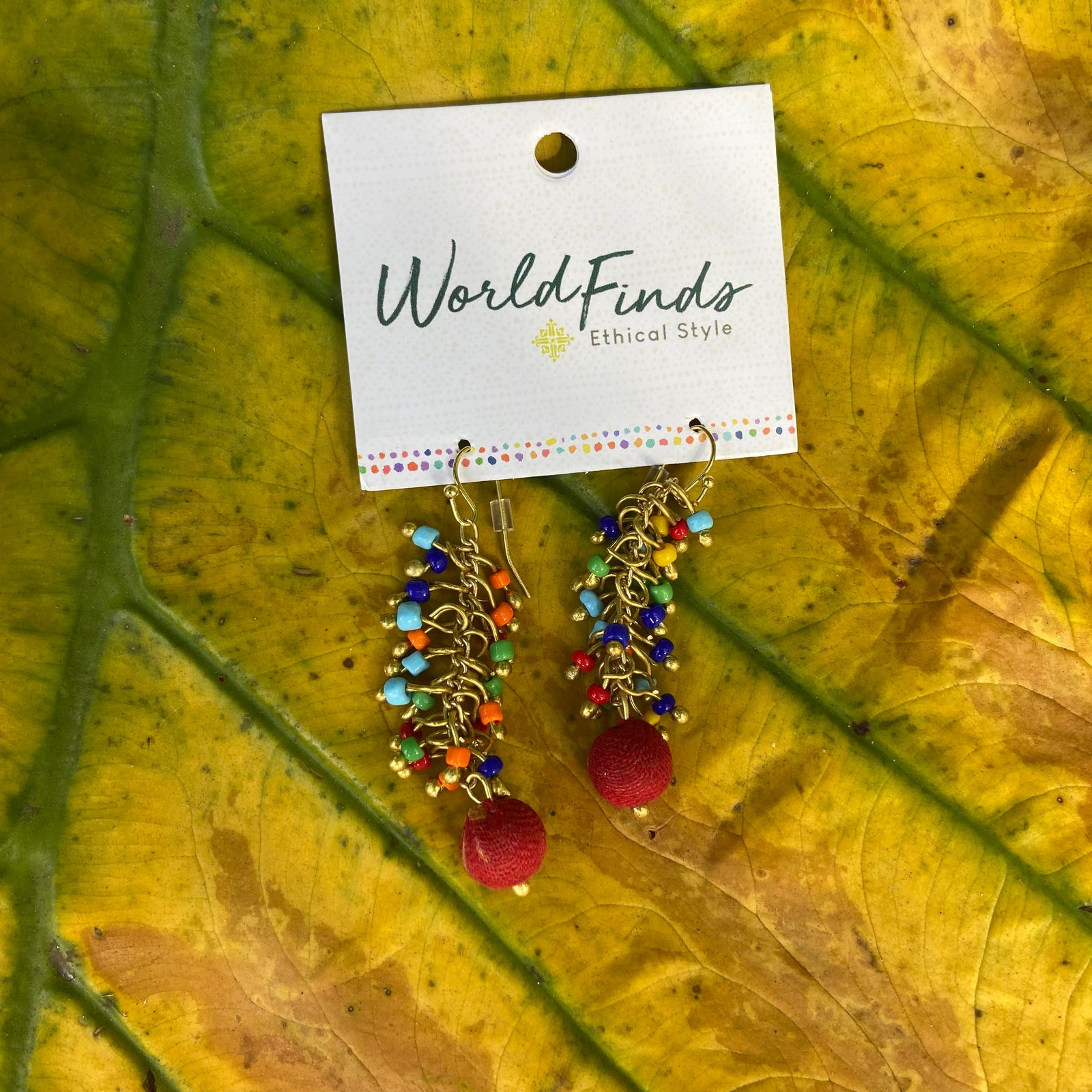 Confetti Kantha Drops