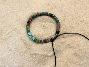 Guatemalan Multi-Colored Woven Adjustable Bracelet
