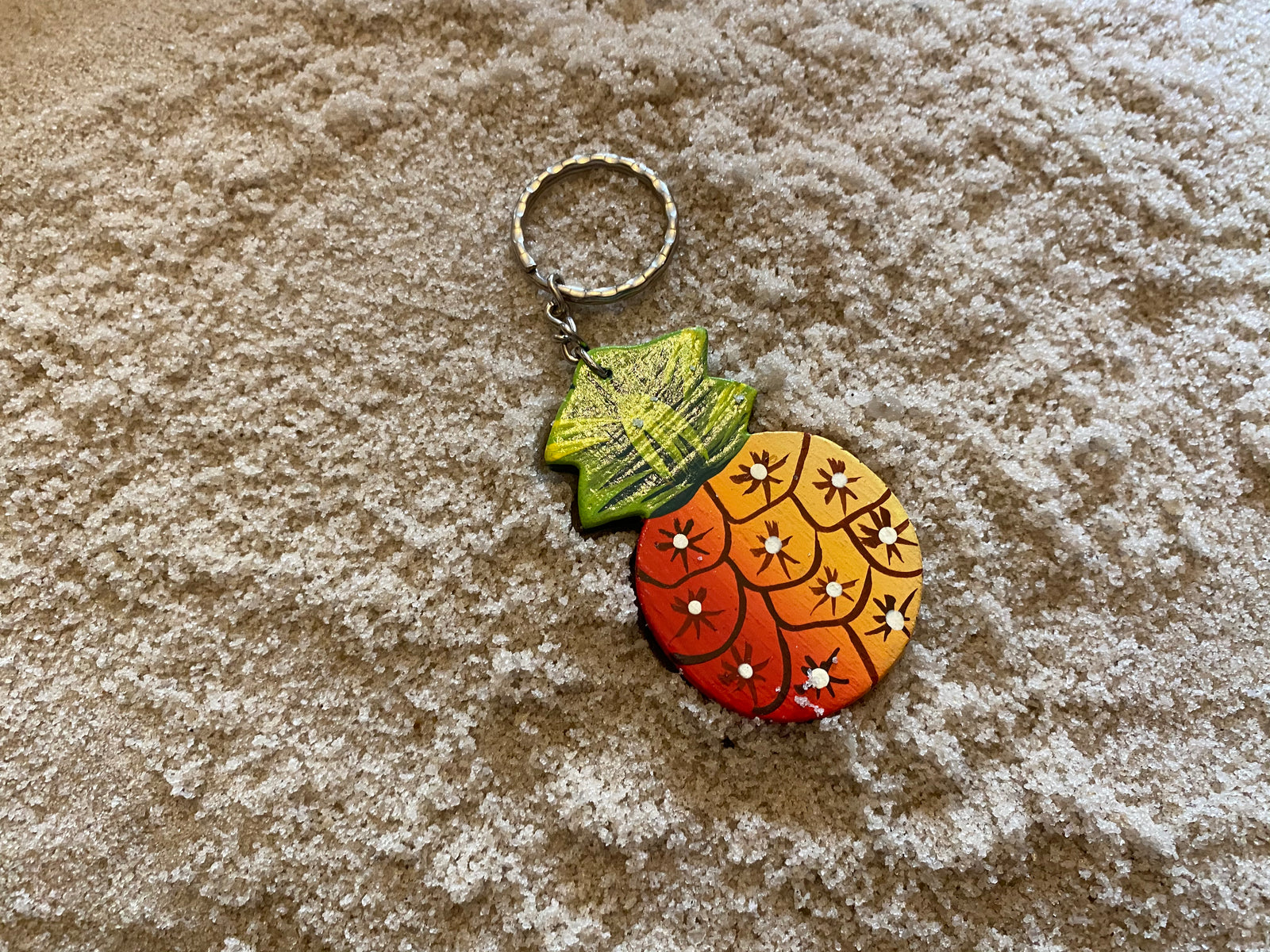 Pineapple Keychain