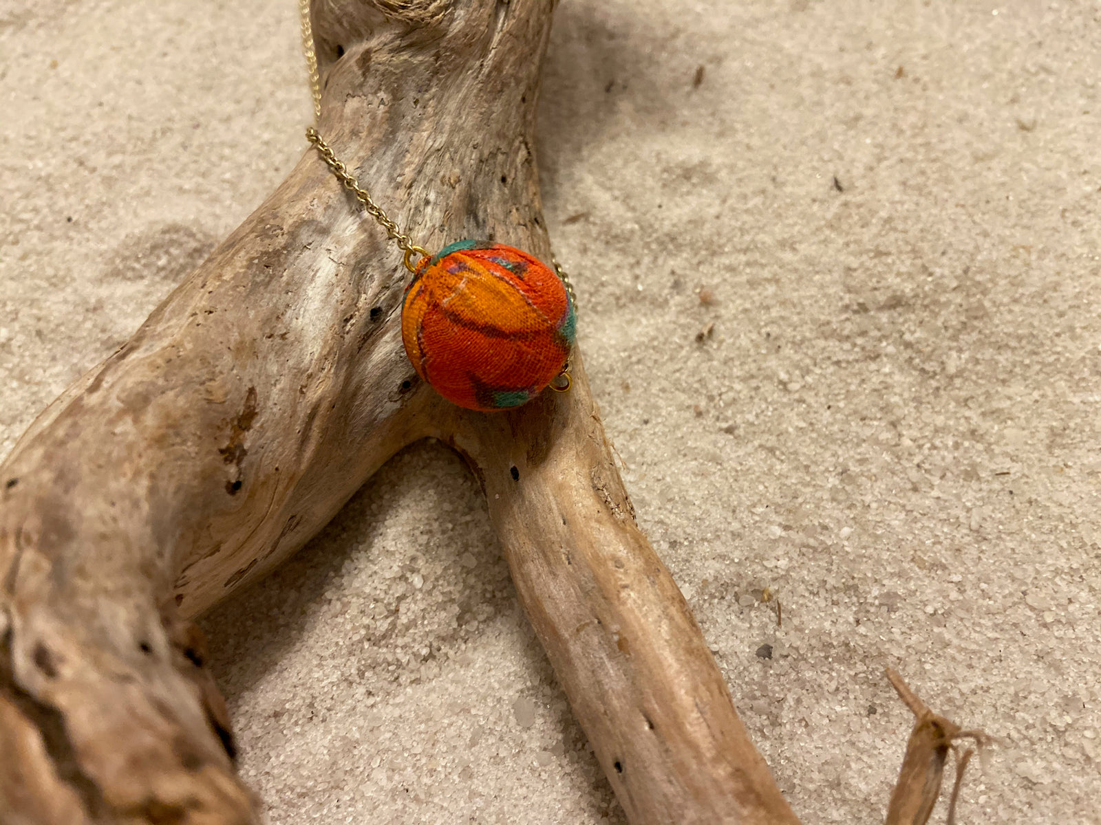 Kantha Signature Bead Necklace