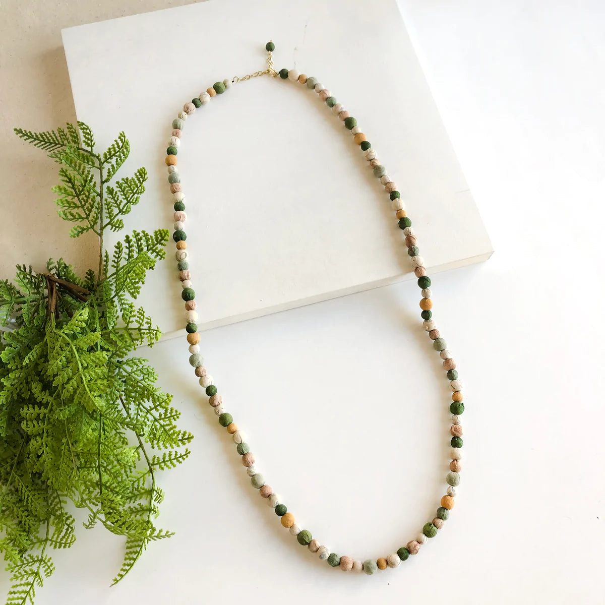 World Finds Kantha Terai Necklace