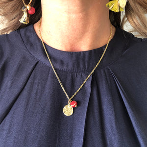 Kantha Camille Pendant Necklace